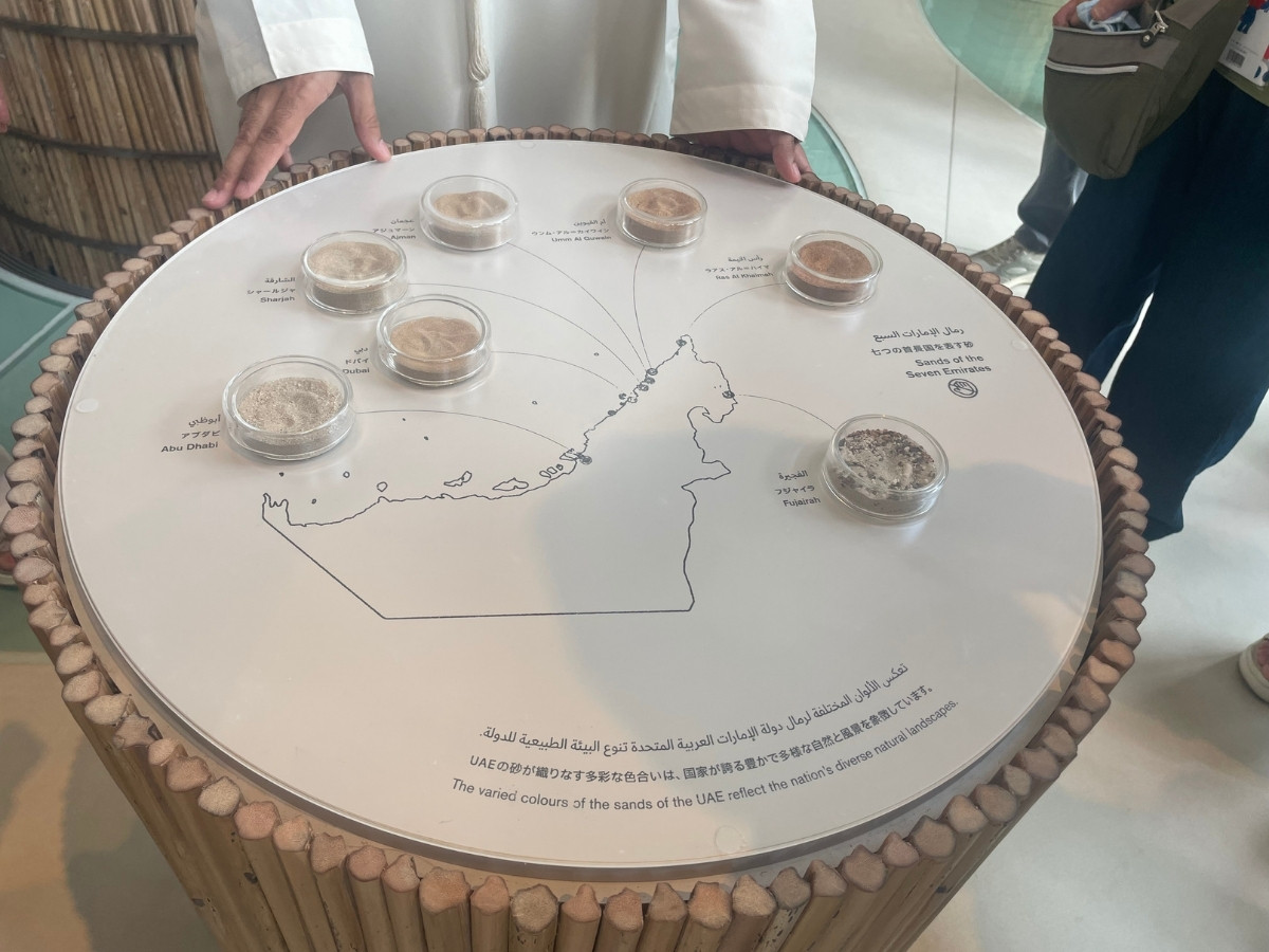 UAEの七つの砂の写真