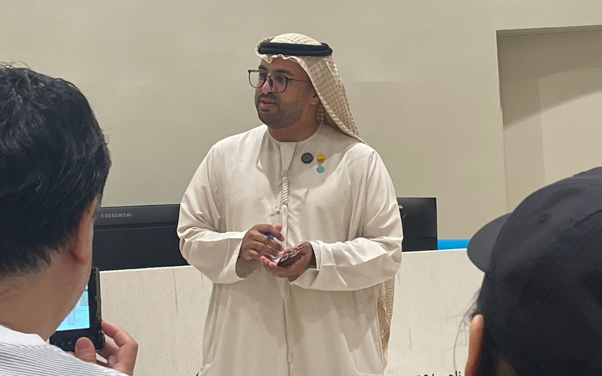 アハメドさんの写真