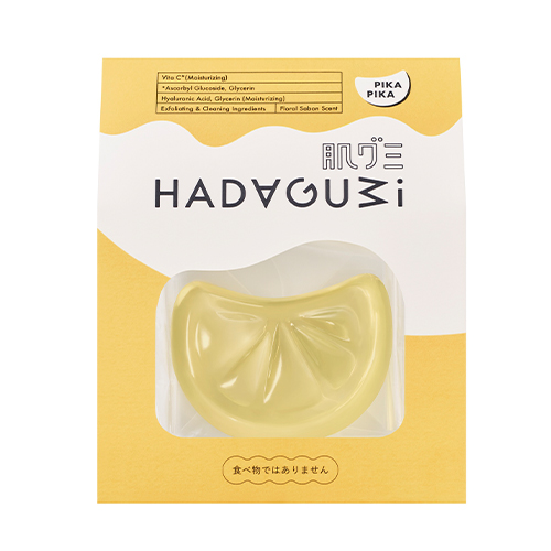 レモン形の洗顔料のパッケージ写真