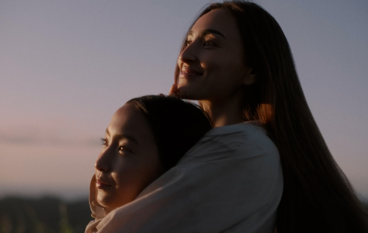 長谷川潤さんと娘のアイヴォリーさん