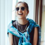 ブラウンオールインワンのカジュアルコーデ