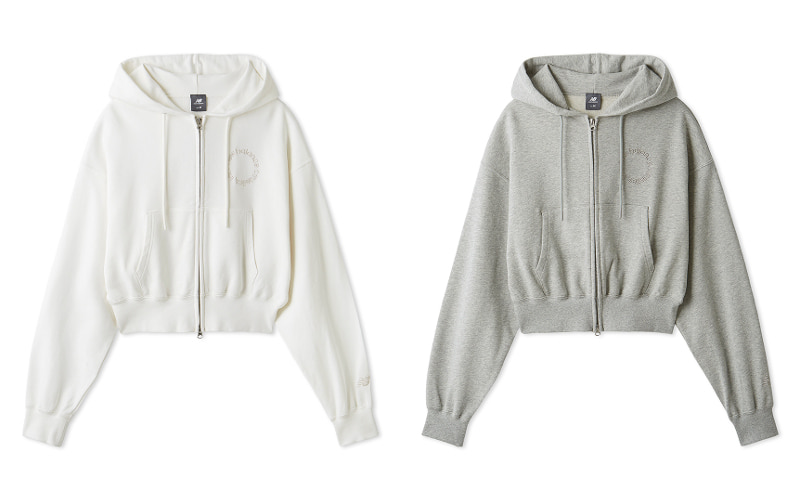 Double Zip Sweat Hoodie