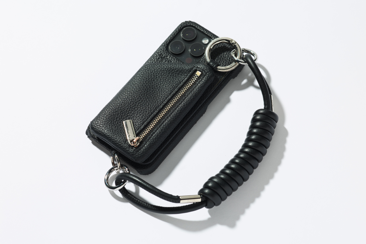 黒いスマホケース