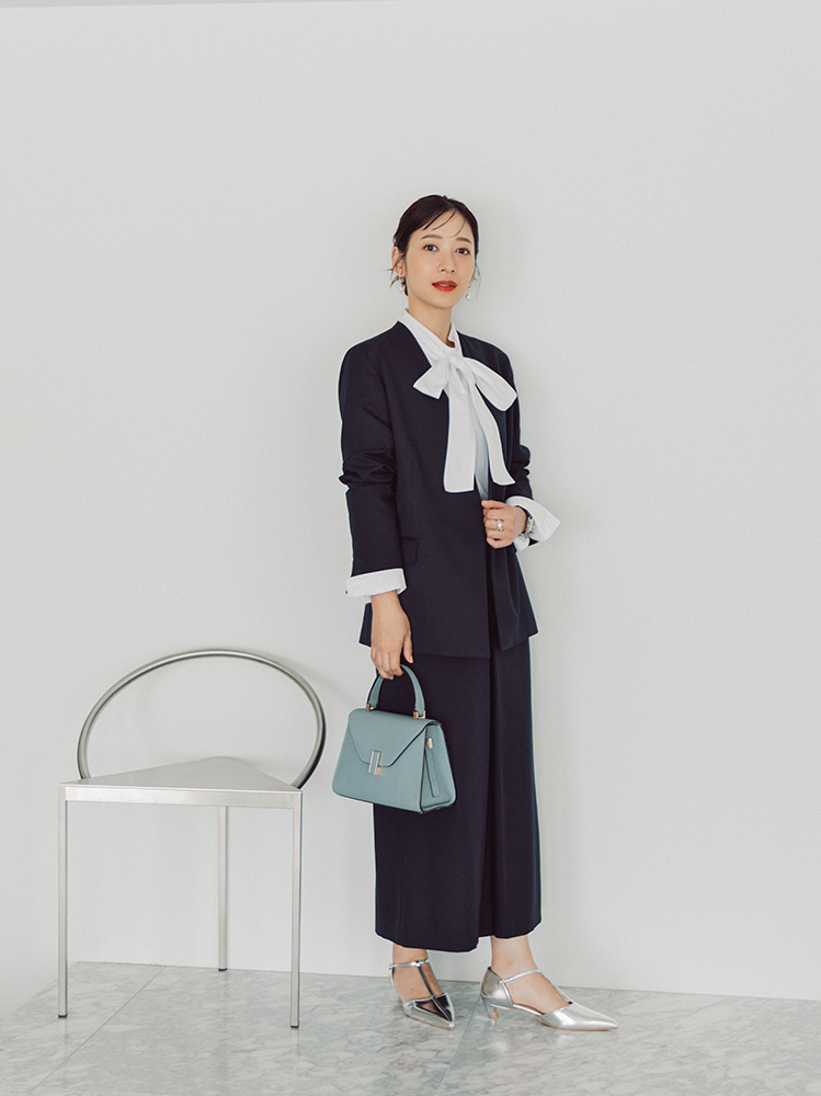 王道セットアップはシルエット選びが洒落見えのカギ