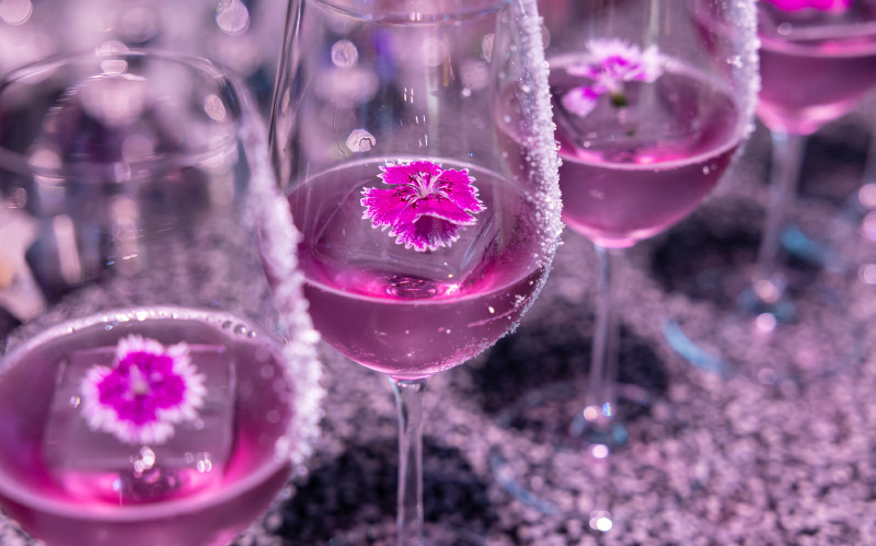 NARSイベントのモクテル　寄り写真