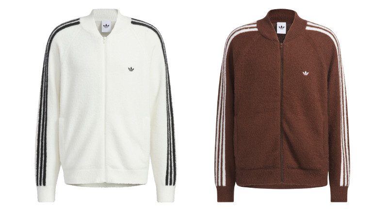 トラックトップ ホワイト、ブラウン