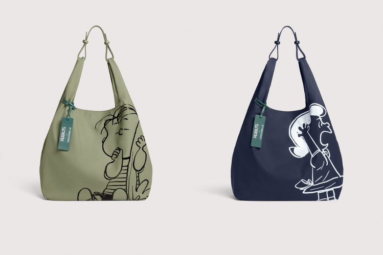 ショッピングバッグ ライナス、ルーシー