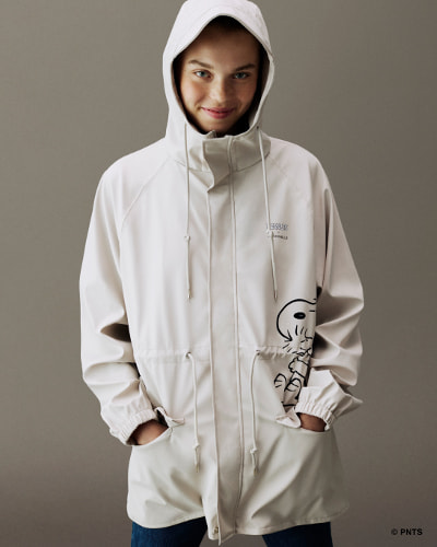 レインコート着用画像