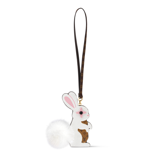 バッグチャーム・ラビット LV ファーリーフレンド