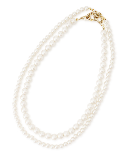 ロングパール ネックレス