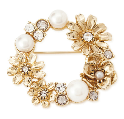 マルグリットサークル ブローチ