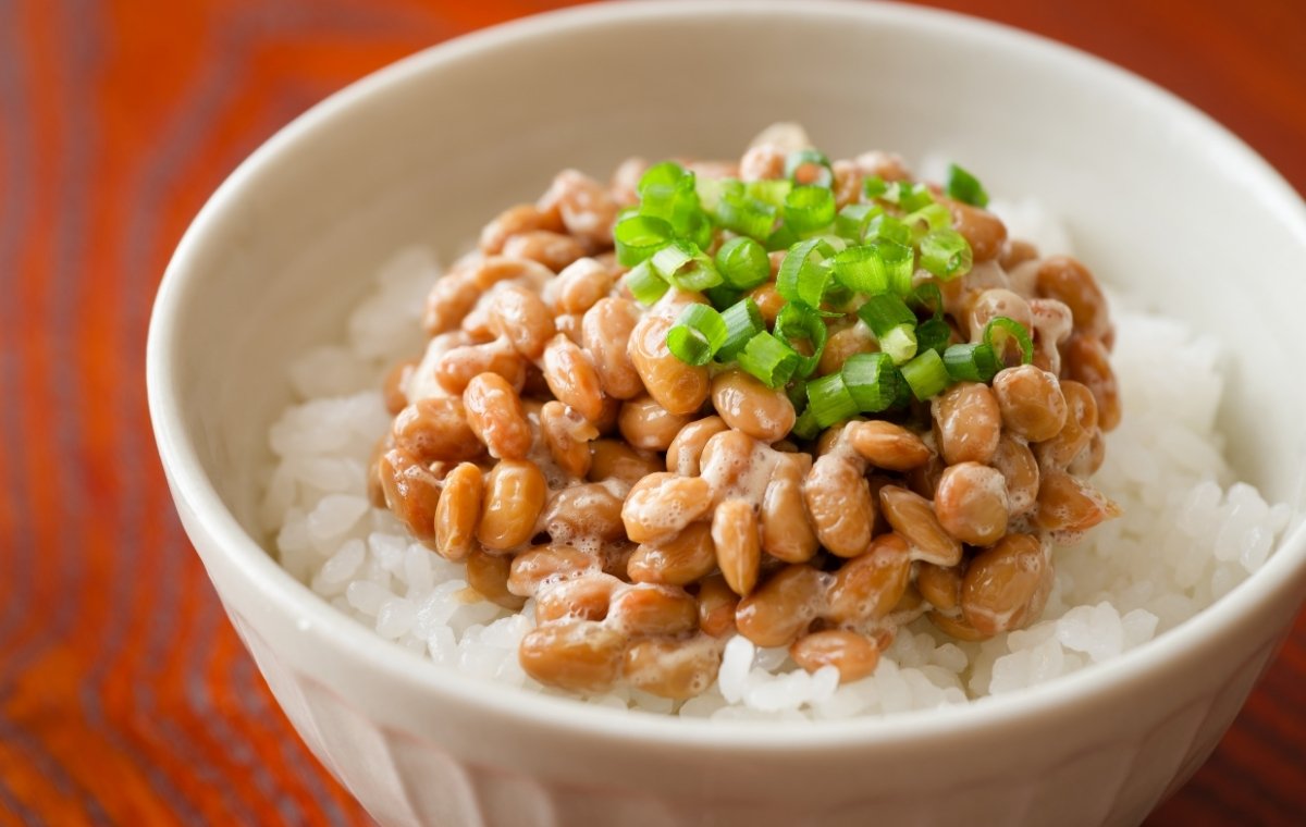 納豆ご飯の写真