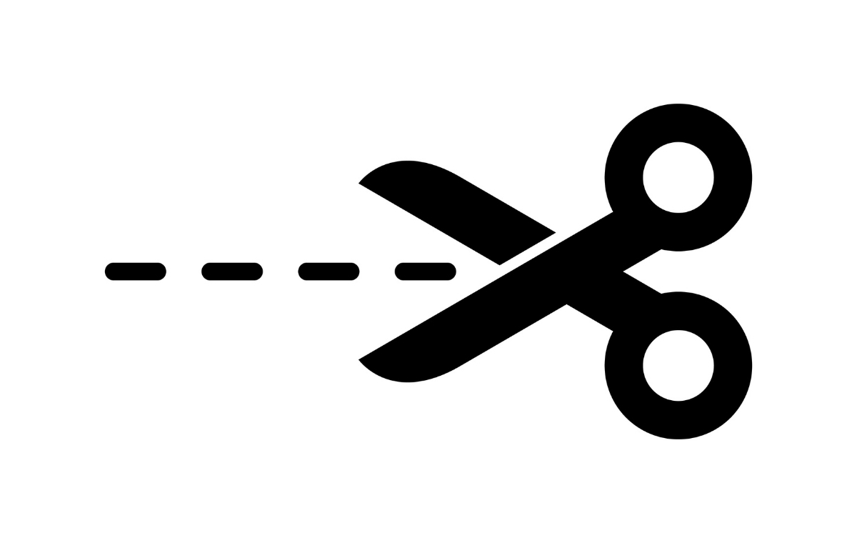 ハサミのイラスト