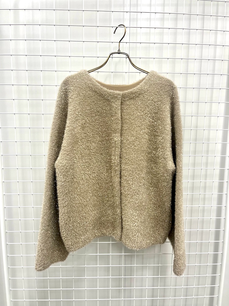 “PLST”の前後2WAYカーディガン