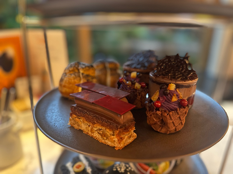 中段のスイーツ