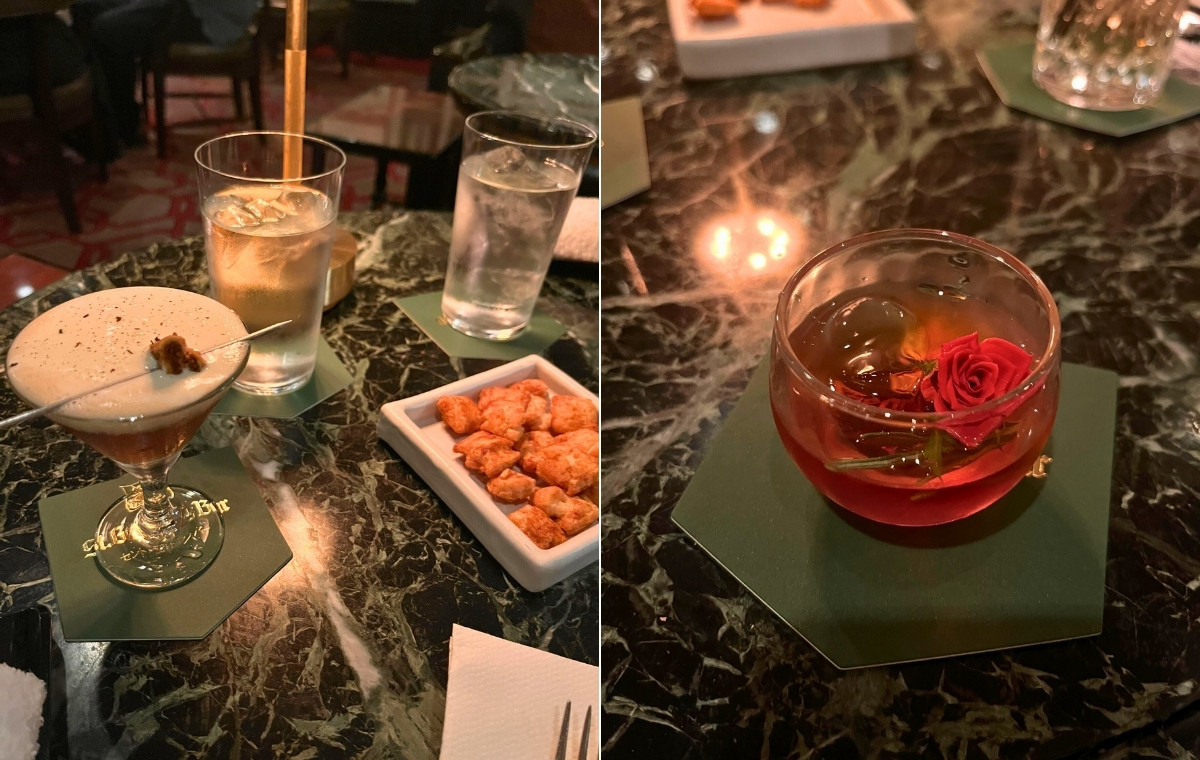 カクテル2種の写真