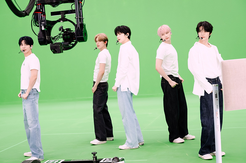 VRコンサートのビハインドシーン