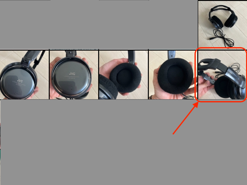 アルバムからPDFに変換したい写真を選んでタップする工程