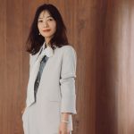 グレージュのジャケパン