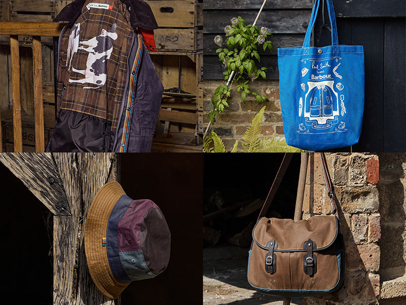 ポールスミスとバブアーのコラボアイテム