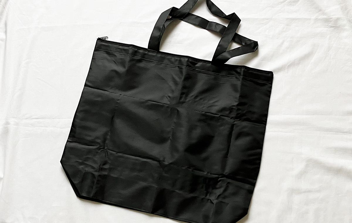 セリアの「FASTENER ECO BAG（LL）」