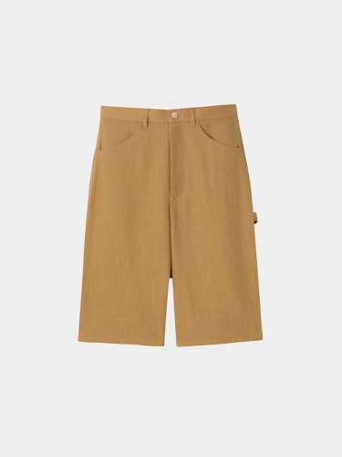 ヘリンボーンペインターショーツ