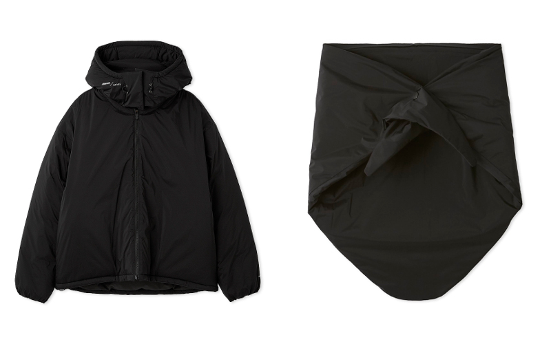 テックフィルブレスサーモコート ブラック