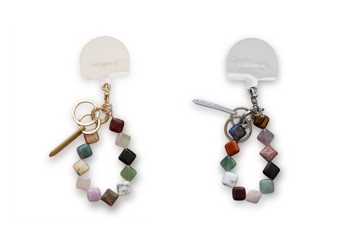 マルチスクエア 天然石スマホハンドストラップ