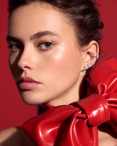 セブロン ロサンジュ イヤーカフ、ピアス