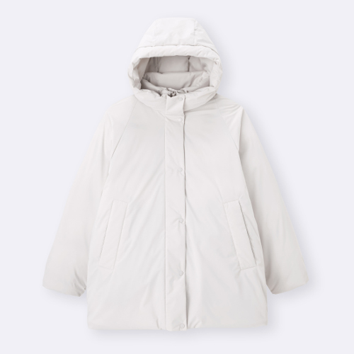 ウォームパデッドステッチレスコート