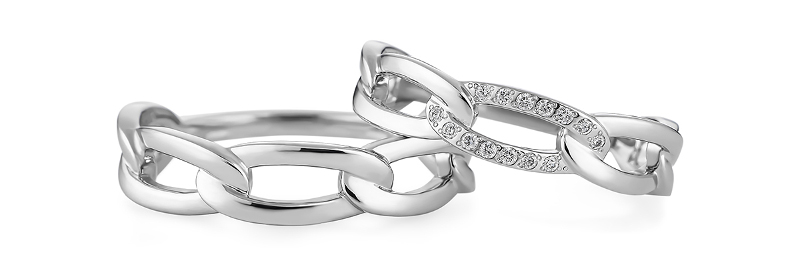PT950 Ring￥176,000、PT950 Ring / Diamond￥176,000