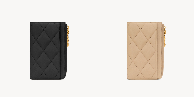 ジップ付きカードケース