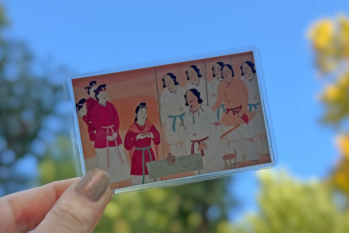 出雲大社のカード守り　裏