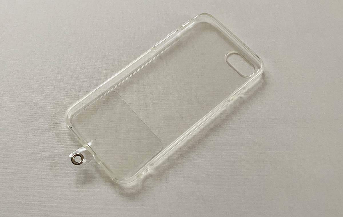 ダイソーの「シリコンスマホリング」