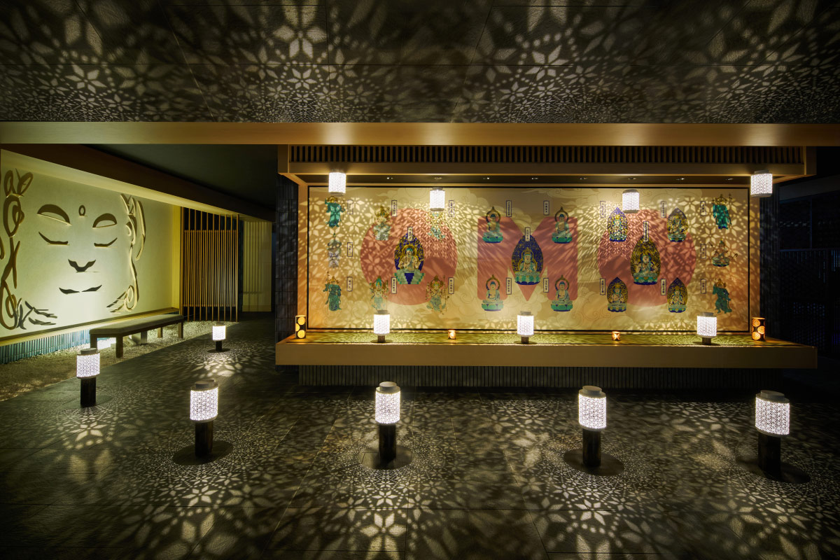 OMO3京都東寺 アートワークライトアップ