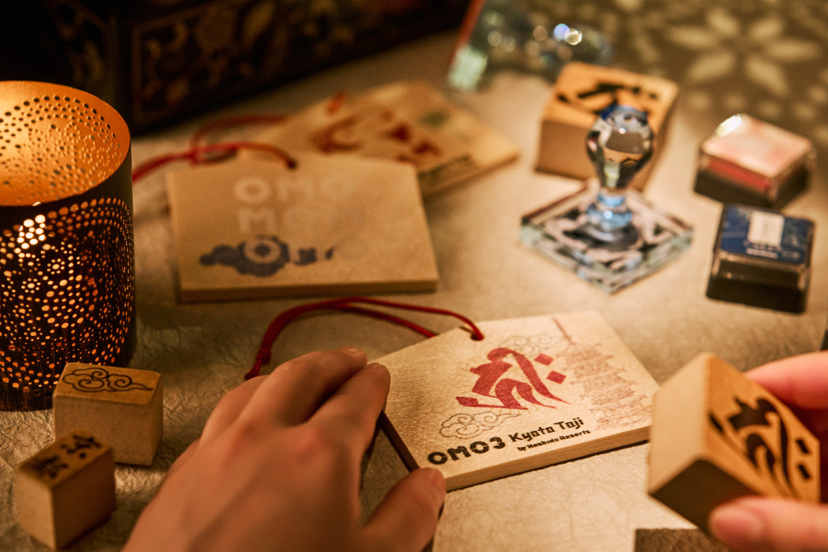 OMO3京都東寺 絵馬作り