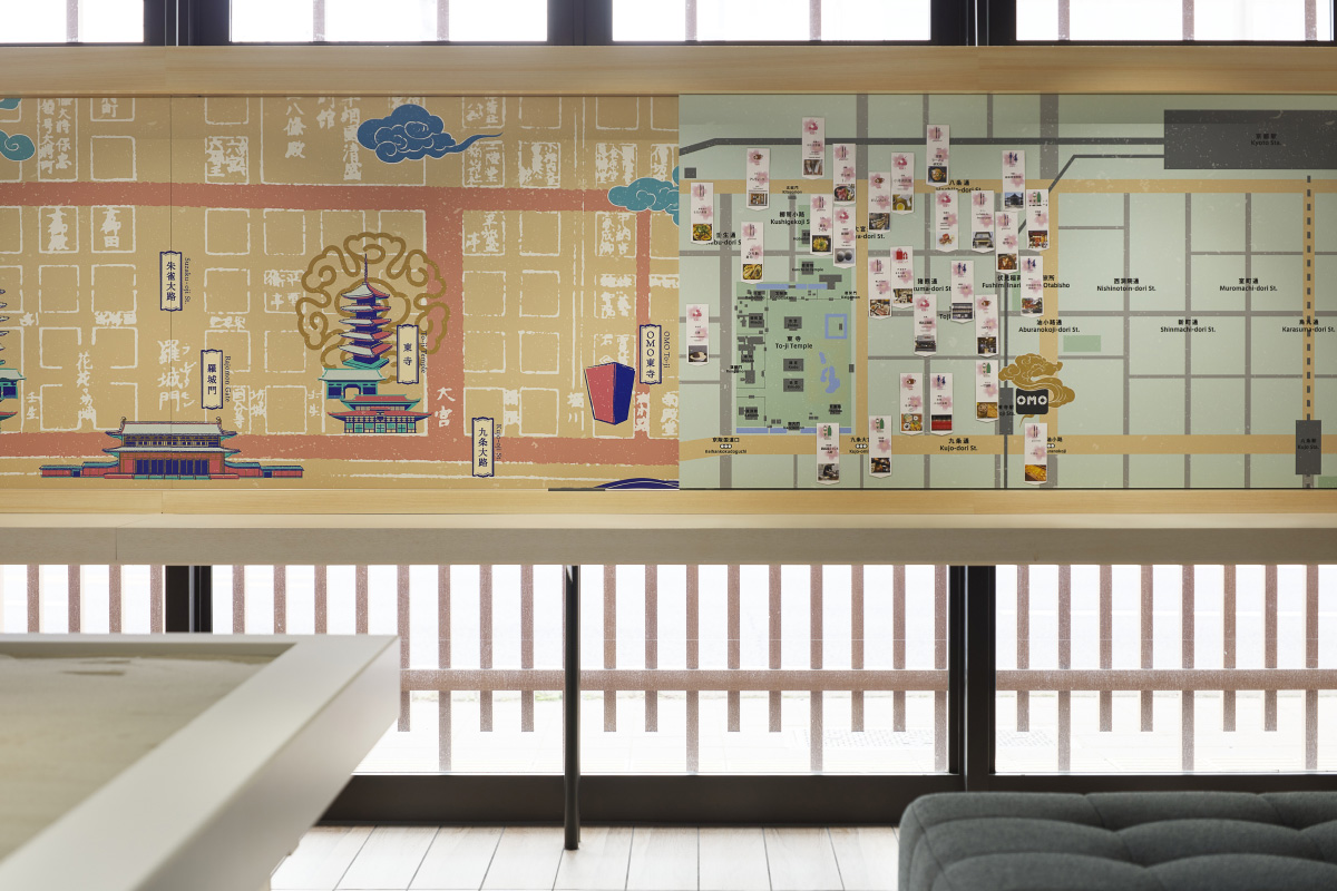 OMO3京都東寺 ご近所マップ