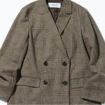 チェック柄ジャケット