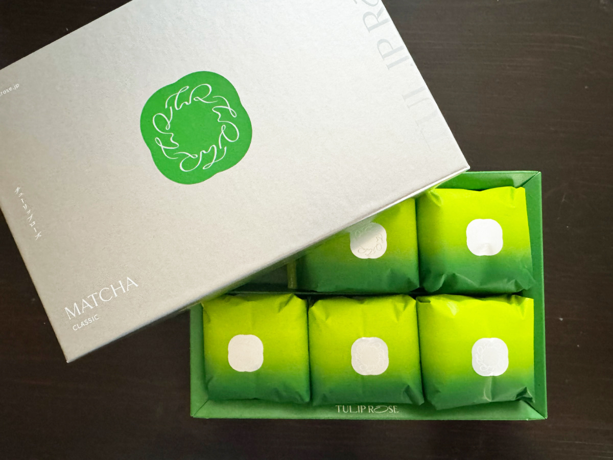 チューリップローズ　宇治抹茶CLASSIC　箱