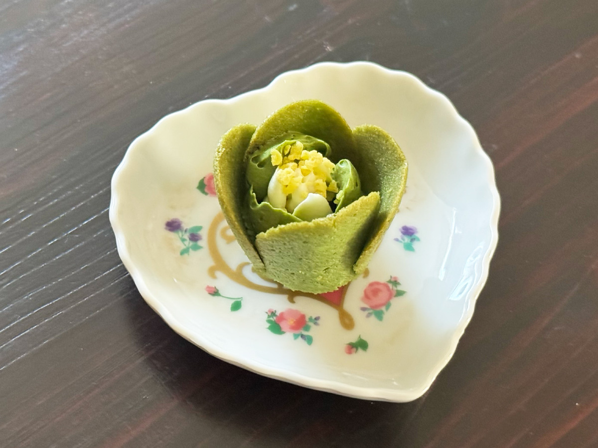 抹茶のユーリップローズ