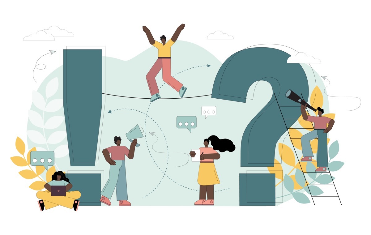 ビックマークとはてなマーク