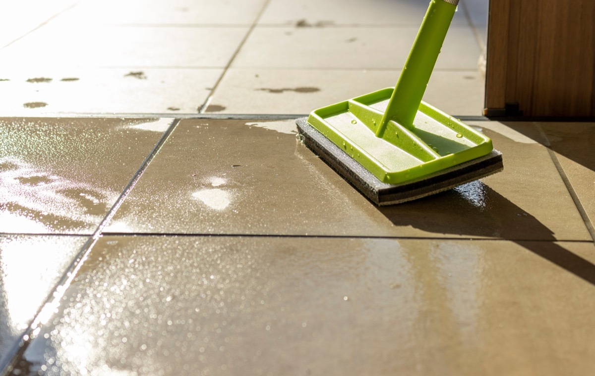 タイル掃除　ブラシ