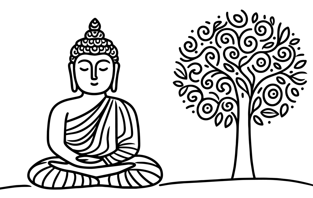 ブッダと木