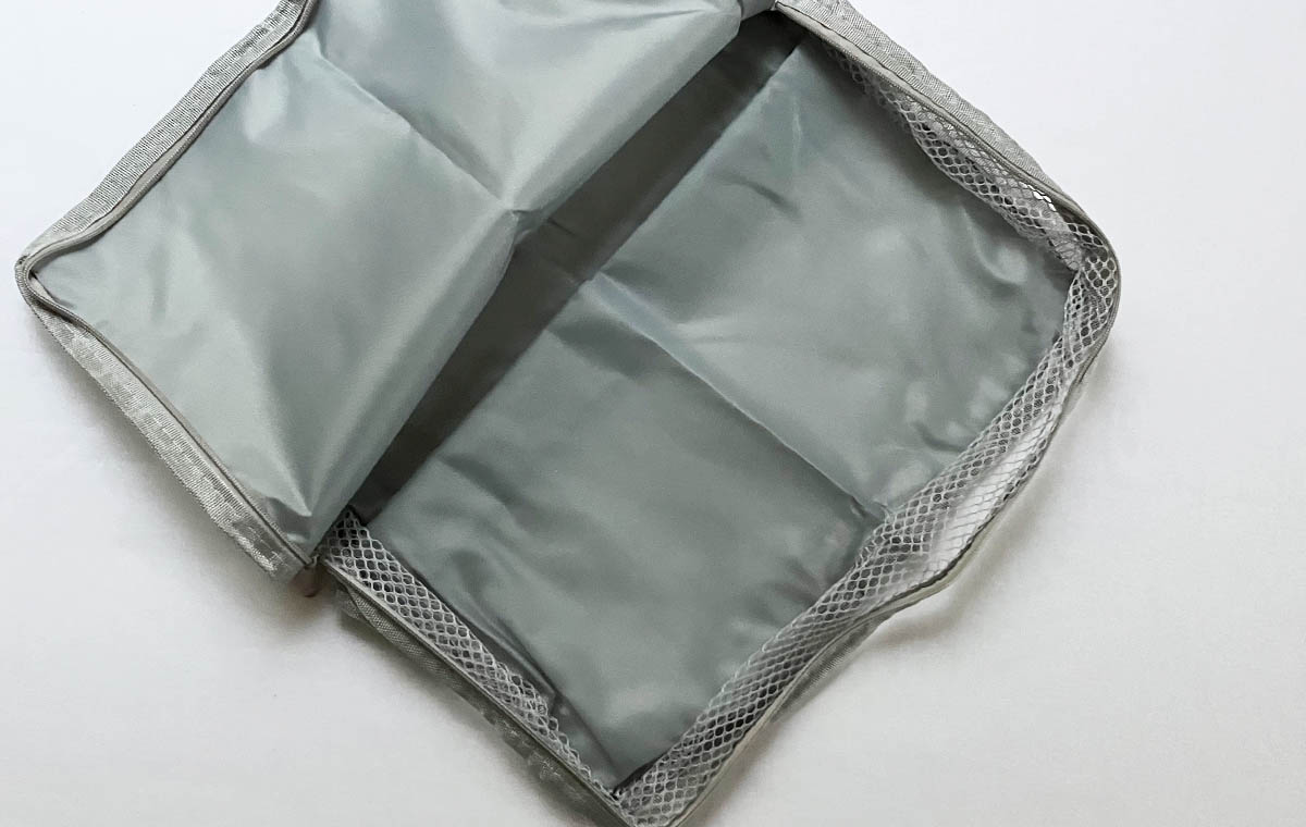 セリアの「メッシュケース(サイドメッシュ)」