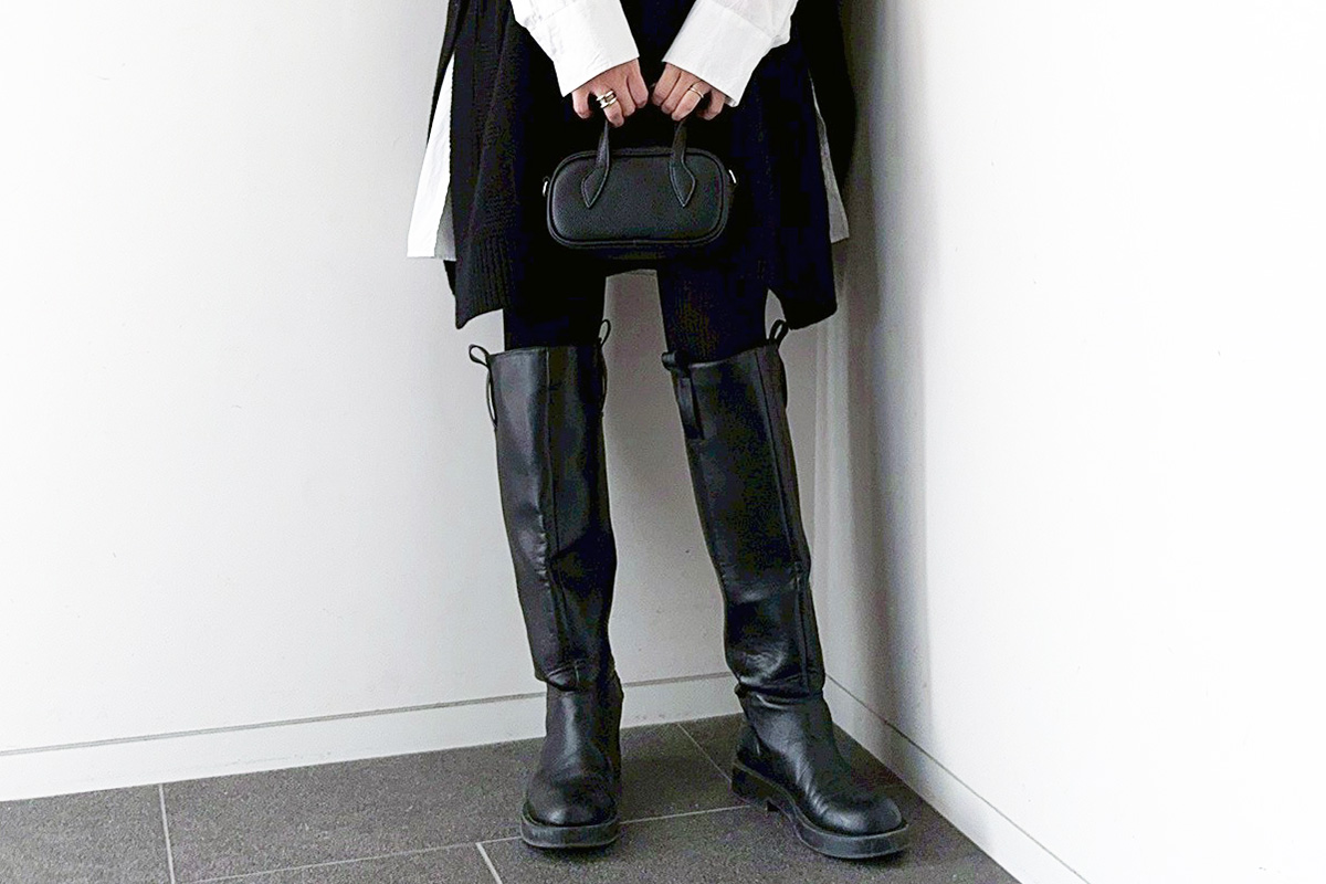 ZARAのロングブーツ