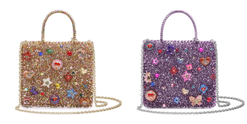 スクエア スモール シャンパンマルチ、アメジスト