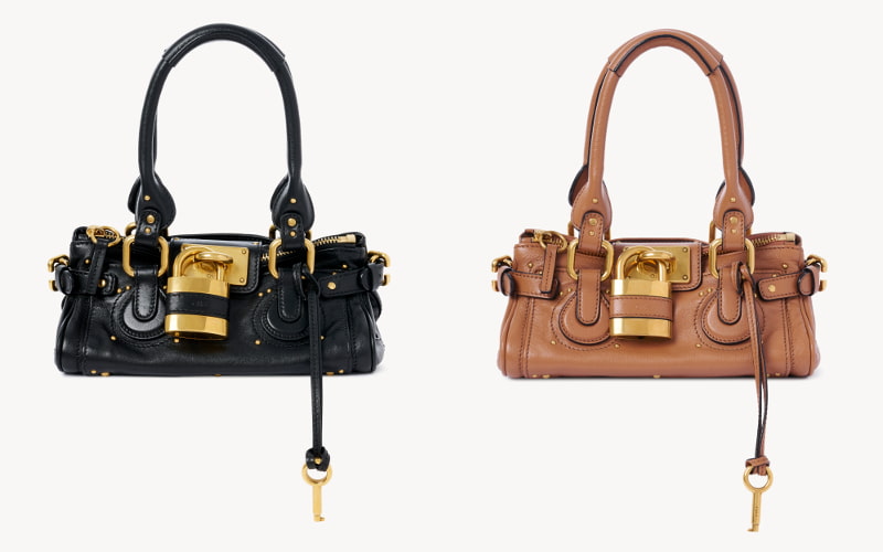 パディントンバッグ ブラック、ブラウン