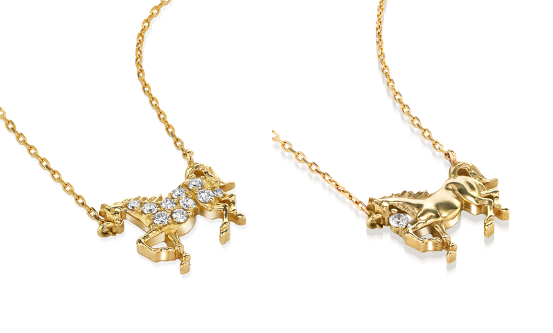 WILD HORSE NECKLACEあおり角度