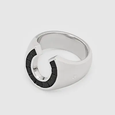 Felix Ring Black Spinel