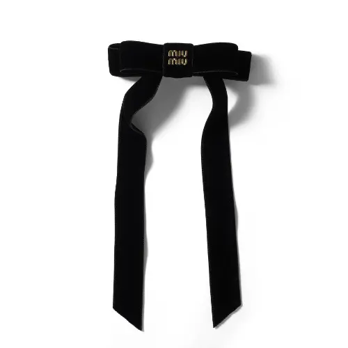 ベルベット ヘアクリップ